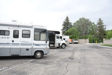 RV parking at Acorn Mini Storage - Bloomington.