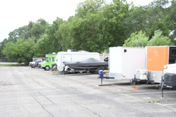 RV & boat parking at Acorn Mini Storage - Bloomington.